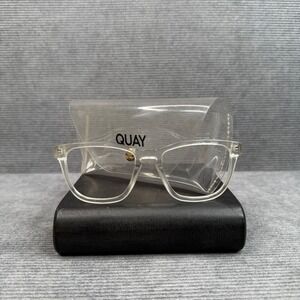 Quay Australia Hardwire Clear Y2k Glasses Frames Only Square Frame 3520